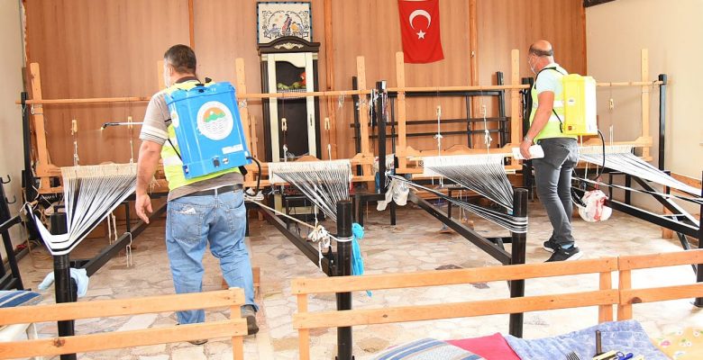 Toroslar Belediyesi, Kurs Merkezlerini Dezenfekte Etti