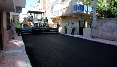 Siteler Mahallesinin sokakları yenilendi