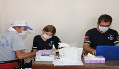 Belediye çalışanları sağlık taramasından geçti