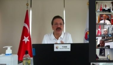 OSB Başkanları Hisarcıklıoğlu ile bir araya geldi