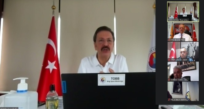 OSB Başkanları Hisarcıklıoğlu ile bir araya geldi