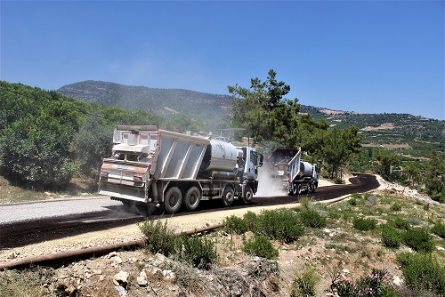 TÜM İLÇELERDE ASFALT ÇALIŞMASI