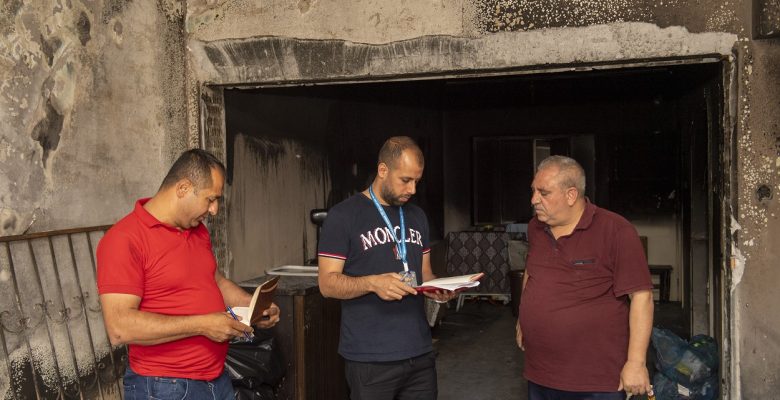 BÜYÜKŞEHİR, YANAN EVLERİ KÜLLERİNDEN YENİDEN İNŞA EDİYOR