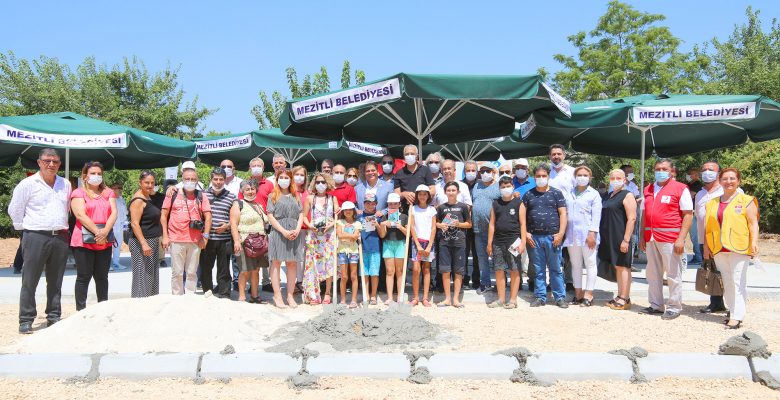 Mezitli’de Basın Merkezi temeli atıldı