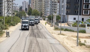 MERSİN GENELİNDE ASFALT ÇALIŞMALARI