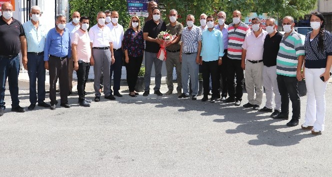 Başkan Atsız Yılmaz, ilçedeki mahalle muhtarlarıyla buluştu