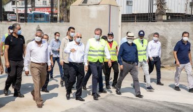 Başkanlar, sanayi sitesinde incelemelerde bulundu