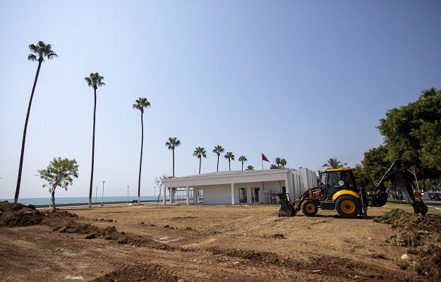 Çok amaçlı nikah salonu bitmek üzere