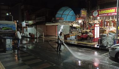 Akdeniz’de dezenfekte ve hijyen çalışmaları devam ediyor