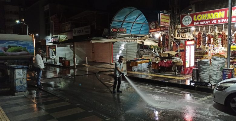 Akdeniz’de dezenfekte ve hijyen çalışmaları devam ediyor