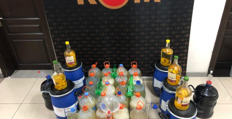 Apartman Dairesine Sahte İçki Operasyonu