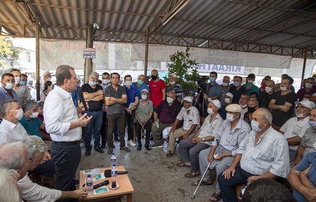 BAŞKAN VAHAP SEÇER, KAZANLI VE ADANALIOĞLU’NU ZİYARET ETTİ