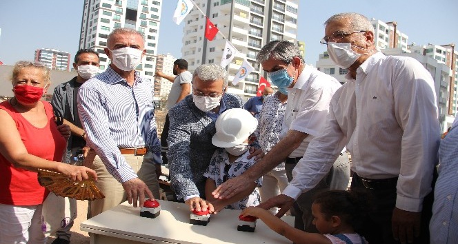 Mezitli’de Çocuk Gündüz Bakımevinin temeli atıldı.