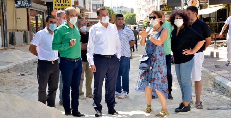 Alanya Sokağı yenileme projesinde sona doğru