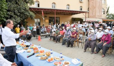 BAŞKAN VAHAP SEÇER, YENİŞEHİR’İN KIRSAL MAHALLELERİNİ ZİYARET ETTİ