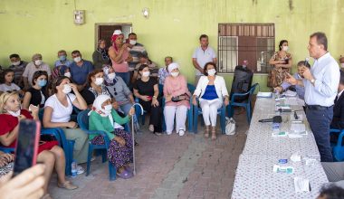 Başkan Seçer, ilçeleri gezdi