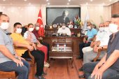 BAŞKAN YILMAZ, TOROSLAR MUHTARLAR DERNEĞİ’Nİ AĞIRLADI