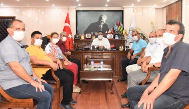 BAŞKAN YILMAZ, TOROSLAR MUHTARLAR DERNEĞİ’Nİ AĞIRLADI