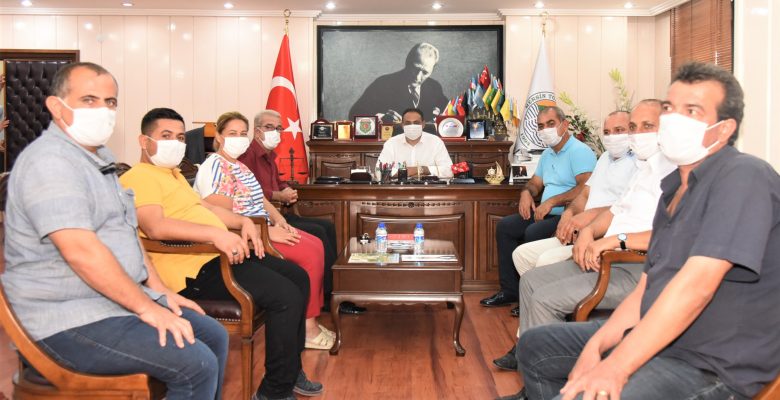 BAŞKAN YILMAZ, TOROSLAR MUHTARLAR DERNEĞİ’Nİ AĞIRLADI