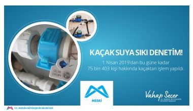 MESKİ KAÇAK SU DENETİMLERİNİ SIKLAŞTIRIYOR