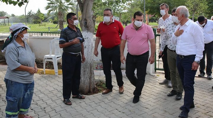 Başkan Gültak, Adanalıoğlu’nda Muhtarlar Ve Vatandaşları Dinledi