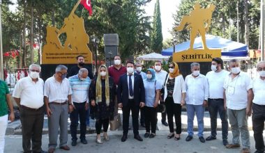 Yenişehir İlçe Başkanı mazbatasını aldı.