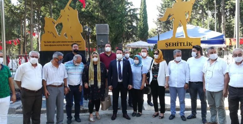 Yenişehir İlçe Başkanı mazbatasını aldı.