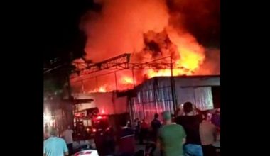 SEBZE HALİNDE YANGIN