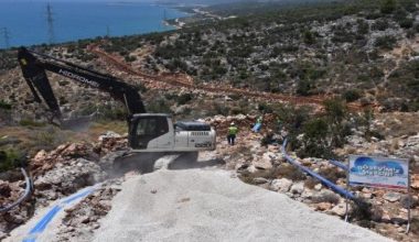 Yaz aylarında sorun yaşayan Boğsak Mahallesinin içme suyu kapasite artırımı yapıldı
