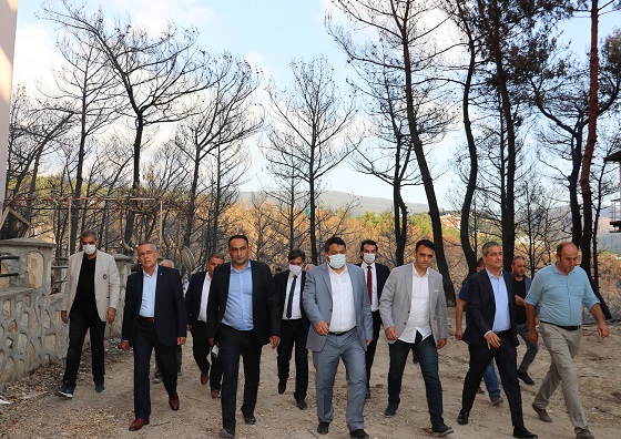 MERSİN’DEN HATAY’A GEÇMİŞ OLSUN ZİYARETİ