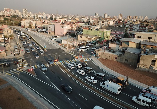 RIFAT USLU CADDESİ DUBLE YOL OLARAK HİZMETE AÇILDI