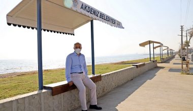 Gültak, Karaduvar’daki sahil düzenleme çalışmalarını inceledi