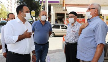 Toroslar Belediye Başkanı Yılmaz, ziyaretlerini sürdürüyor