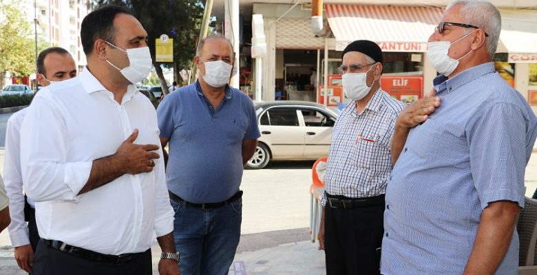 Toroslar Belediye Başkanı Yılmaz, ziyaretlerini sürdürüyor