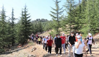 Cumhuriyet Doğa Yürüyüşü çok ilgi gördü