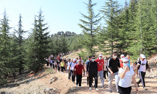 Cumhuriyet Doğa Yürüyüşü çok ilgi gördü