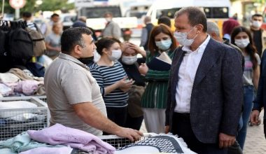 Başkan Seçer’den esnaf ziyareti