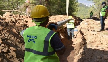 Çamlıpınaralanı Mahallesinin içmesuyu sorunu çözülüyor