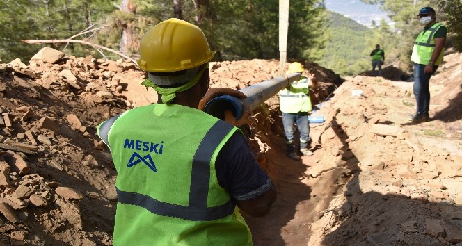 Çamlıpınaralanı Mahallesinin içmesuyu sorunu çözülüyor