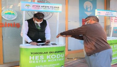 Toroslar Belediyesi’ne HES kodu ile girilecek