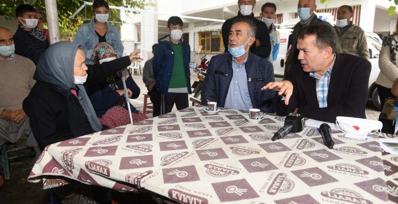 Başkan Özyiğit, kırsal mahalleleri gezdi