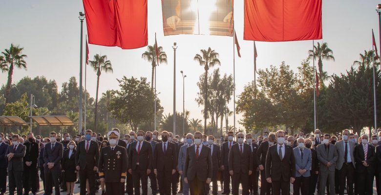 ULU ÖNDER ATATÜRK MERSİN’DE DE SAYGI VE ÖZLEMLE ANILDI