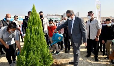 Mersin’de Fidanlar Toprakla Buluştu