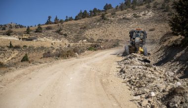 Eski Ermenek Yolunda çalışmalar başladı