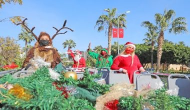 Mezitli’de yılbaşı eğlenceleri sokağa taşındı