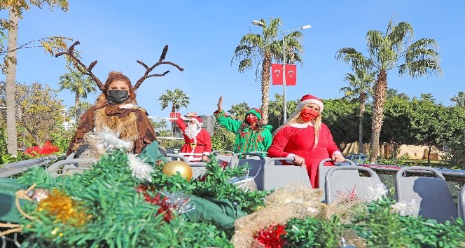 Mezitli’de yılbaşı eğlenceleri sokağa taşındı