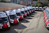 Yeni ambulanslar geldi