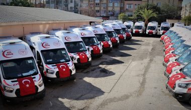 Yeni ambulanslar geldi