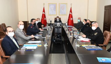 İl Güvenlik ve Asayiş  Toplantısı yapıldı