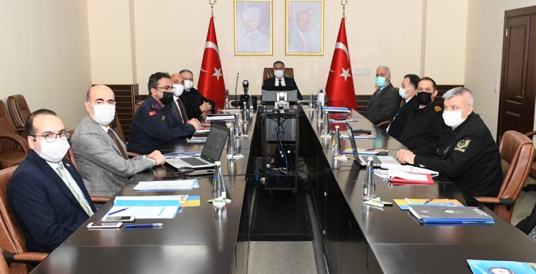 İl Güvenlik ve Asayiş  Toplantısı yapıldı